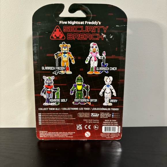 Funko Five Nights at Freddy's Security Breach Glamrock Fred Action Figure - Picture 5 of 6
